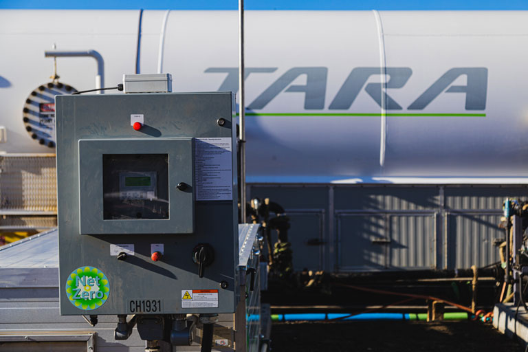 Flareless Flowback Net Zero Carbon Capture Production Testing TARA